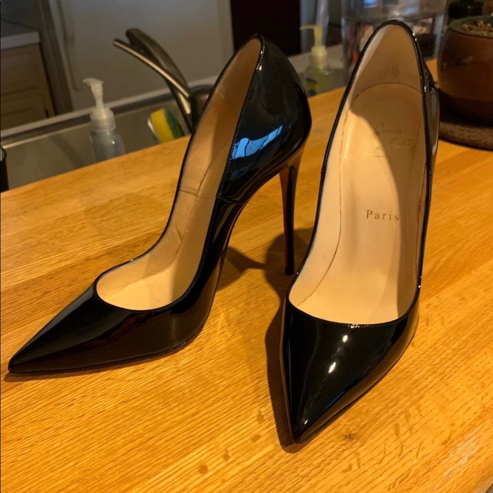 Christian Louboutin So Kate 120 Patent Black